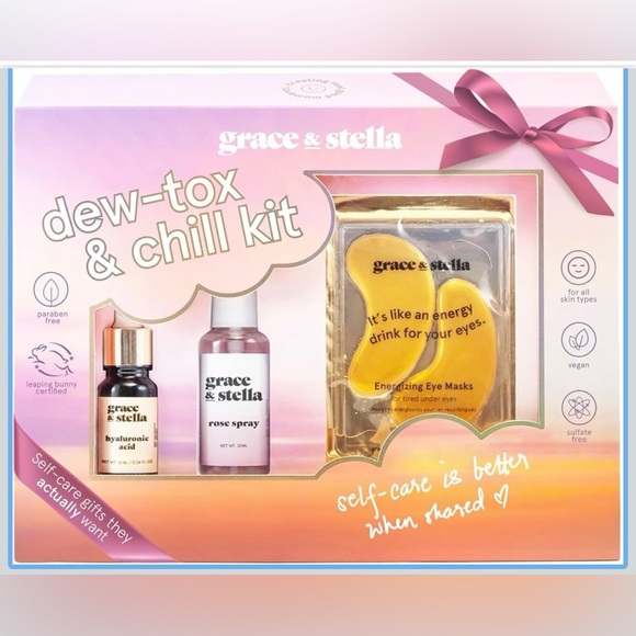 Grace & Stella Detox Serum, Eye Mask and Facial Moisturizer Spray - Picture 6 of 11